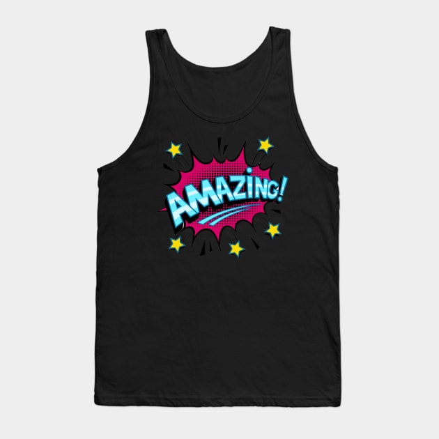 Amazing Tank Top by ArtShare